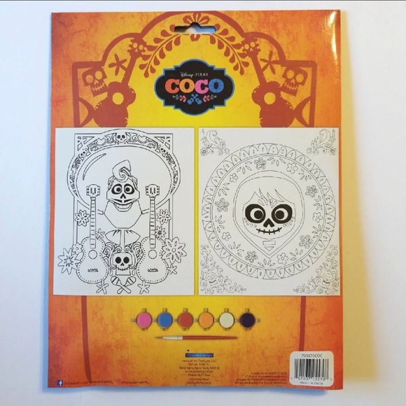 Disney Accessories Disney Coco Coloring Posters Paint Set Poshmark